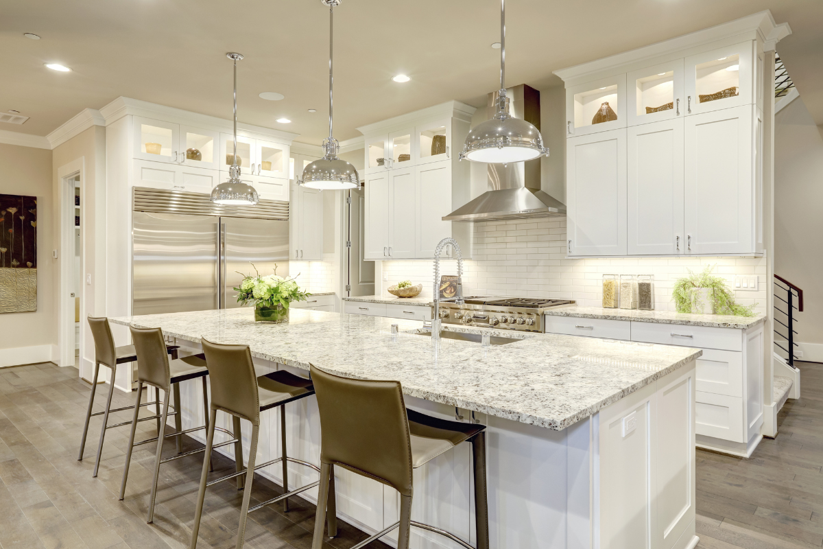 upgrade lighting in your kitchen remodel by CK Electric